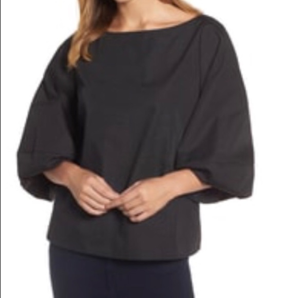 NWT Halogen Blousan Bell Sleeve Top size XS